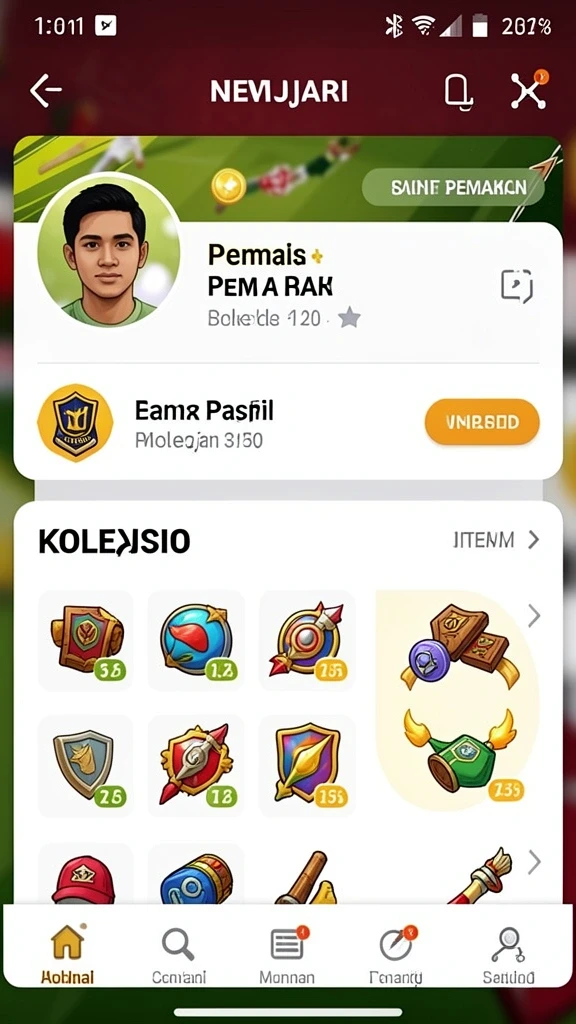 Tampilan antarmuka yang menarik dan mudah digunakan.