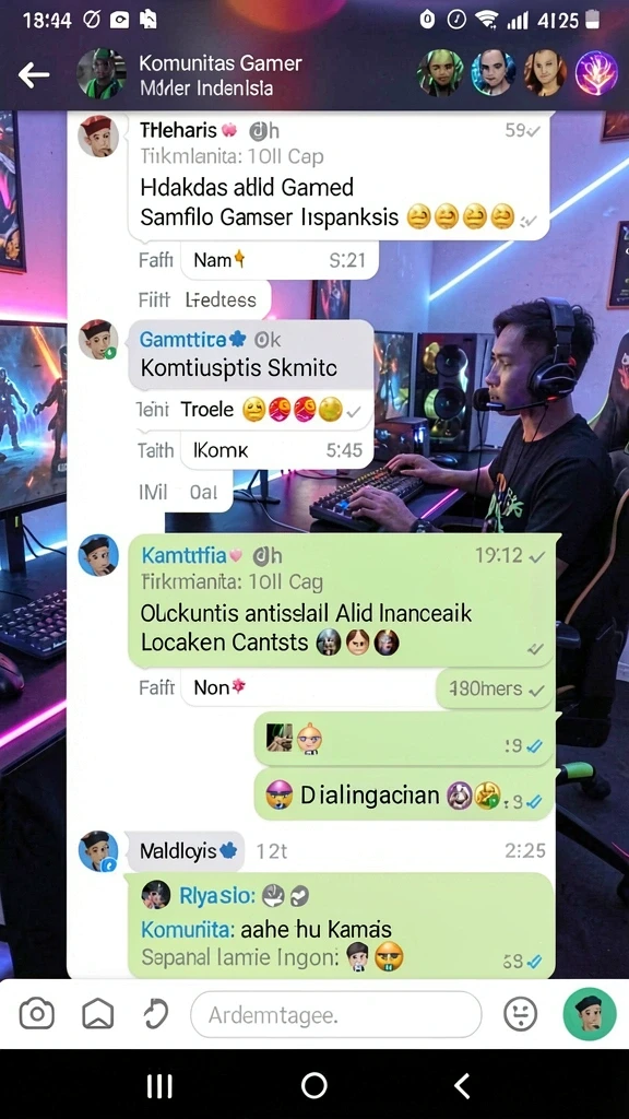 Tampilan antarmuka yang bersih dan menarik.