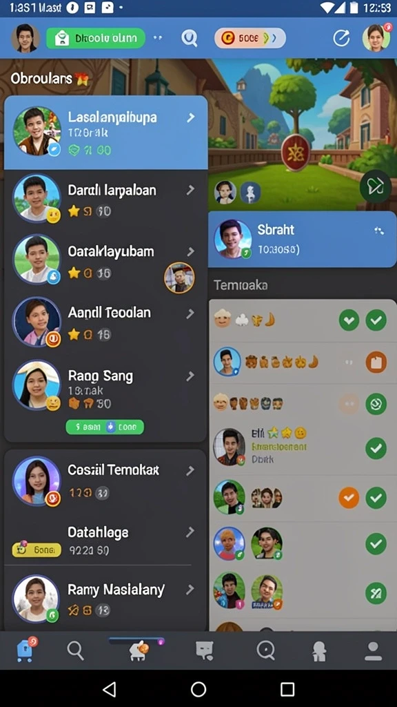 Tampilan antarmuka utama yang menarik dan mudah dinavigasi.