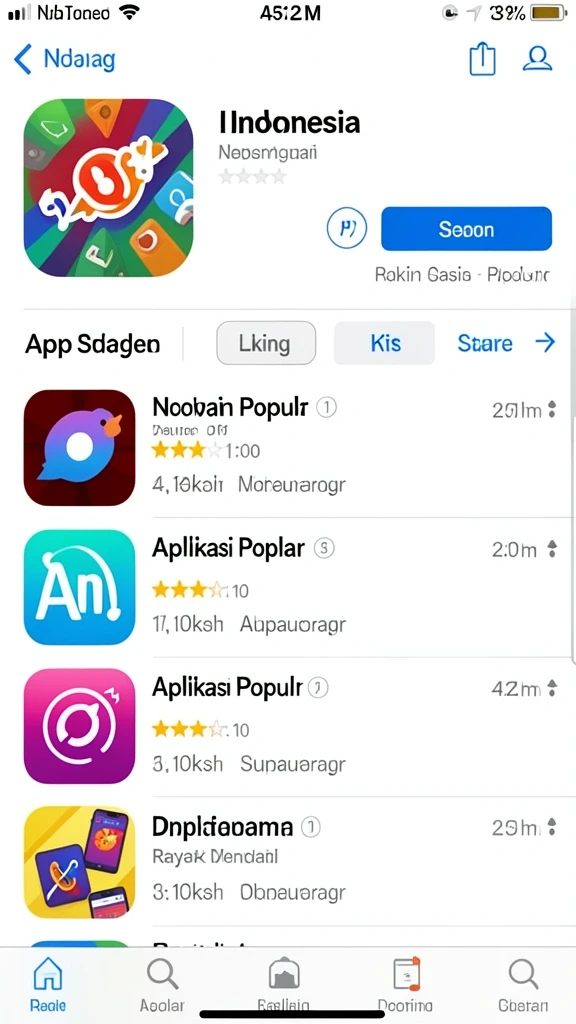 Tampilan level baru yang lebih menantang.
