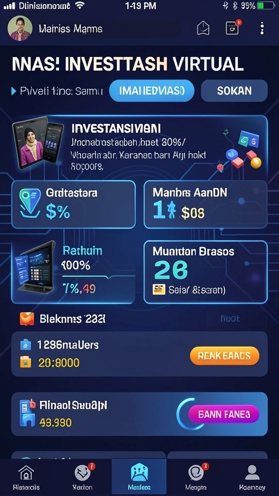 Tampilan utama permainan 777WIN yang menarik.