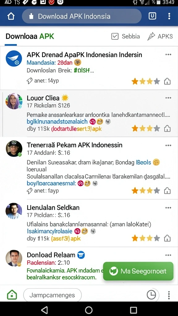 Layar utama dengan pilihan mesin slot yang beragam.