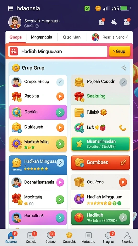 Pengalaman bermain yang mendebarkan dan menghibur.