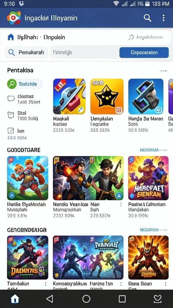 Sistem leaderboard untuk menampilkan pemain terbaik.