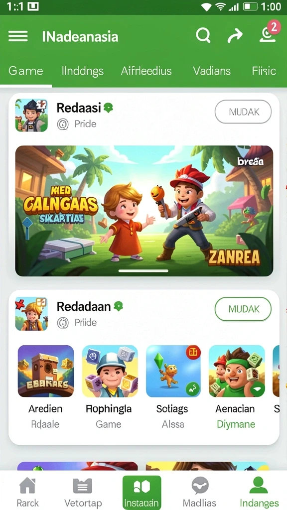 Tampilan antarmuka pengguna yang menarik dan mudah dinavigasi.