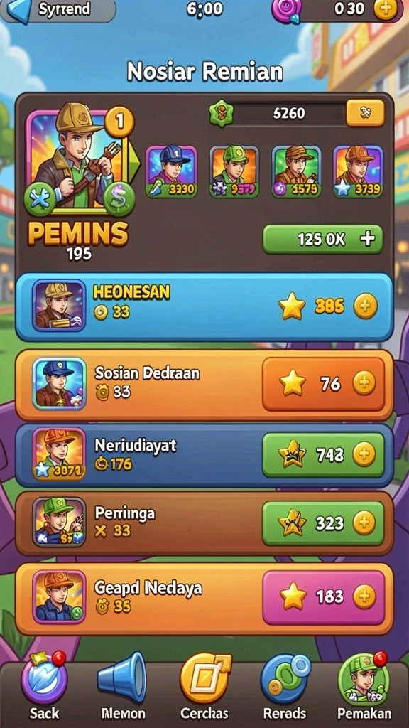 Mode permainan baru yang menghadirkan tantangan seru.