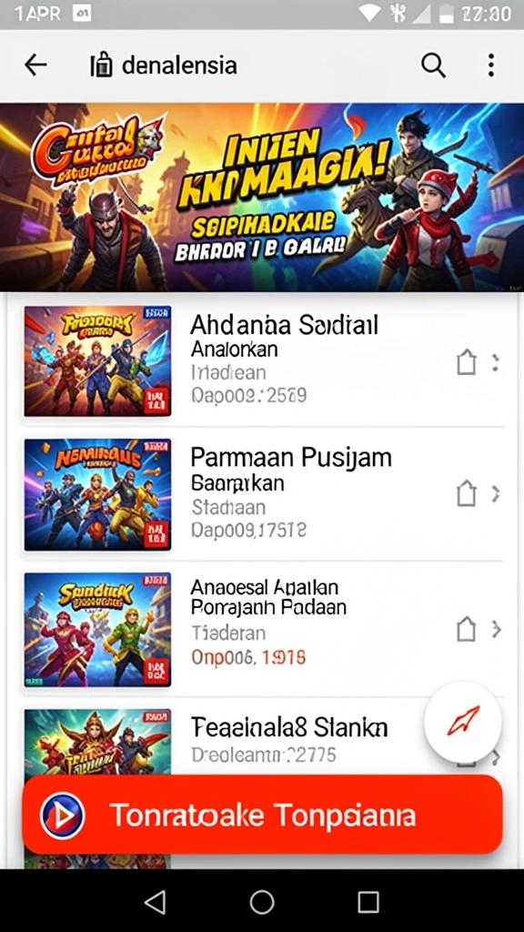 Karakter unik yang bisa dipilih sesuai selera.