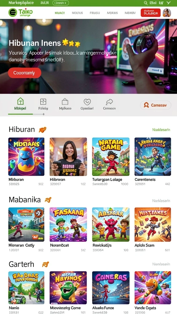 Karakter yang dapat dikustomisasi sesuai keinginan pemain.