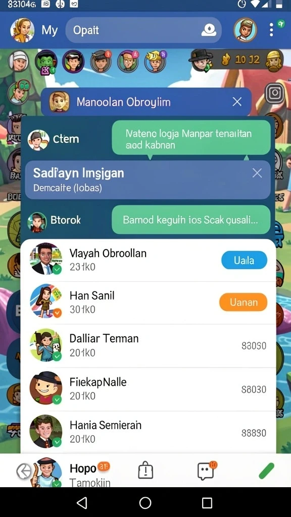 Mode multiplayer yang seru untuk bermain dengan teman.