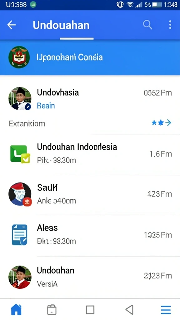Tampilan antarmuka yang ramah pengguna dan menarik.