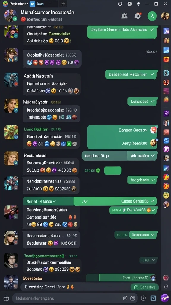 Berbagai jenis permainan tersedia untuk semua jenis pemain.