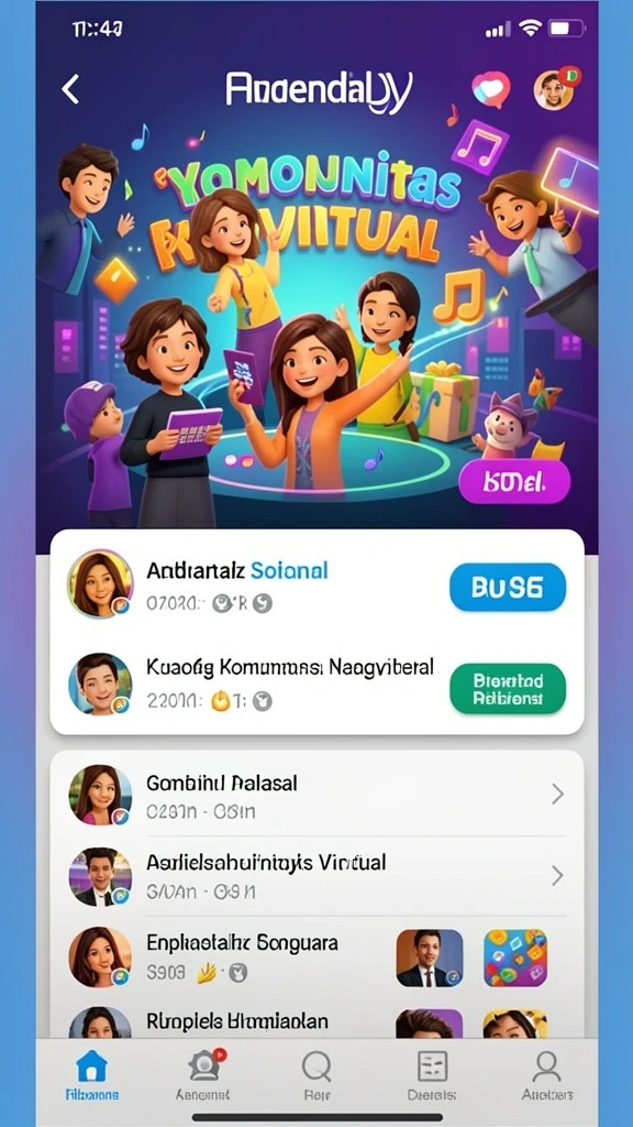 Tampilan antarmuka yang menarik dan mudah digunakan.