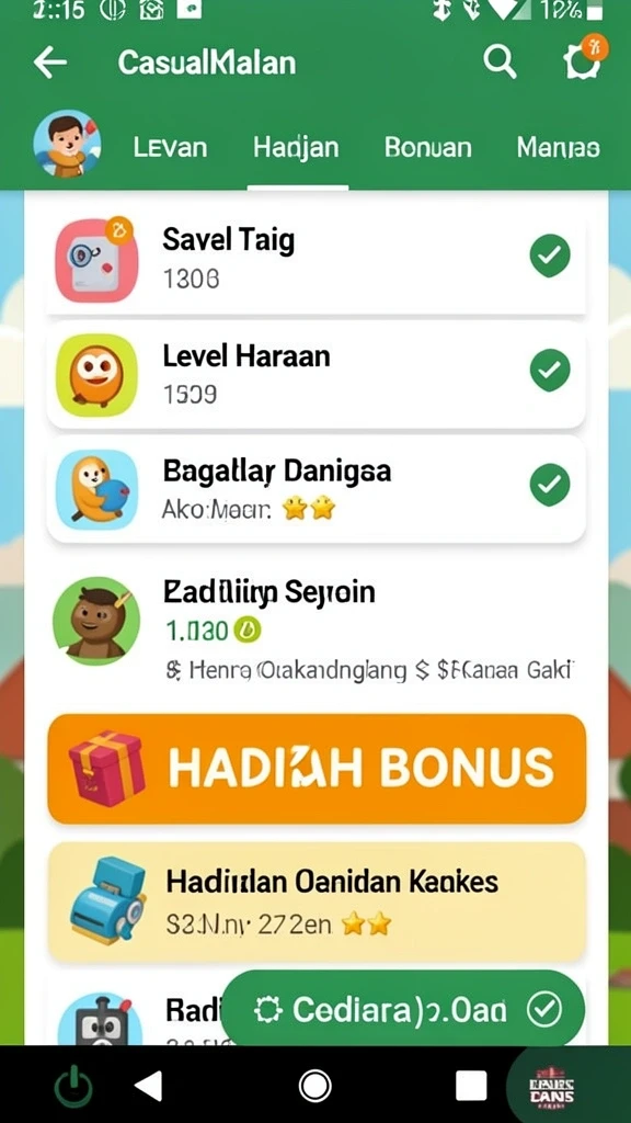 Tampilan antarmuka yang ramah pengguna dan modern.