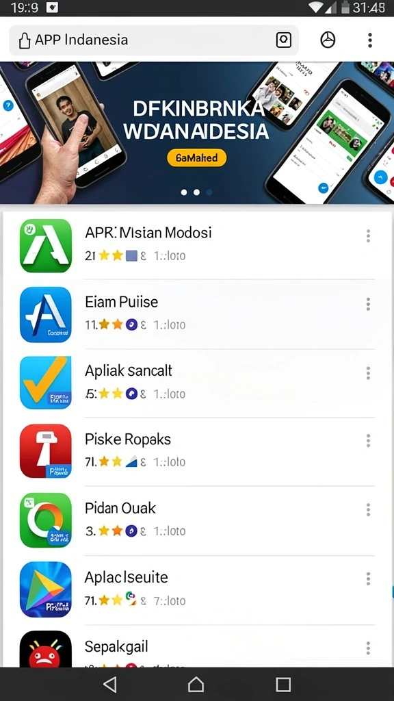 Tampilan antarmuka yang ramah pengguna.