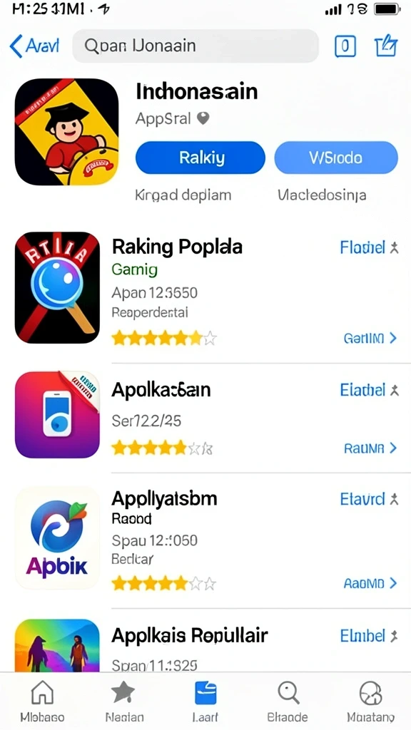 Karakter-karakter unik yang dapat dipilih.
