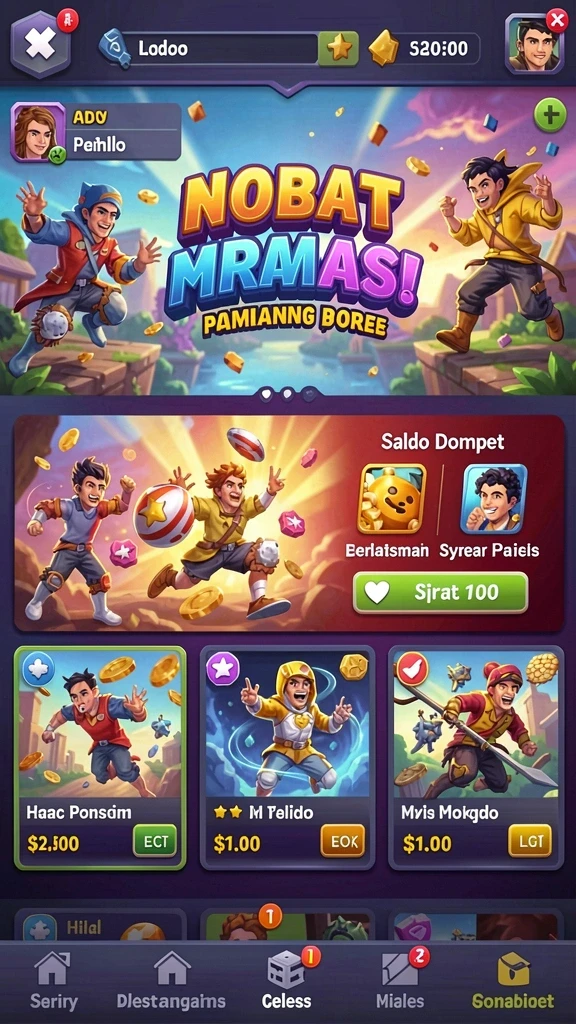 Tantangan seru di setiap level dengan grafis menawan.