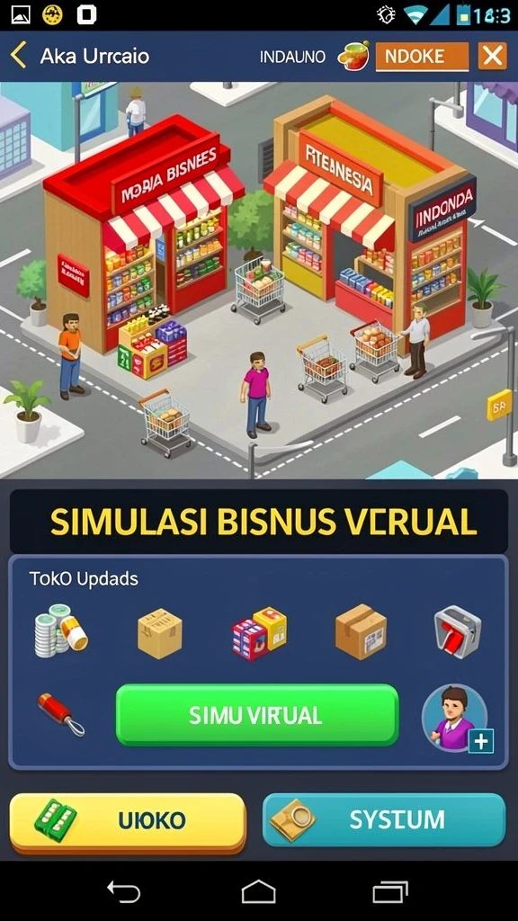 Tampilan antarmuka yang menarik dan mudah digunakan.