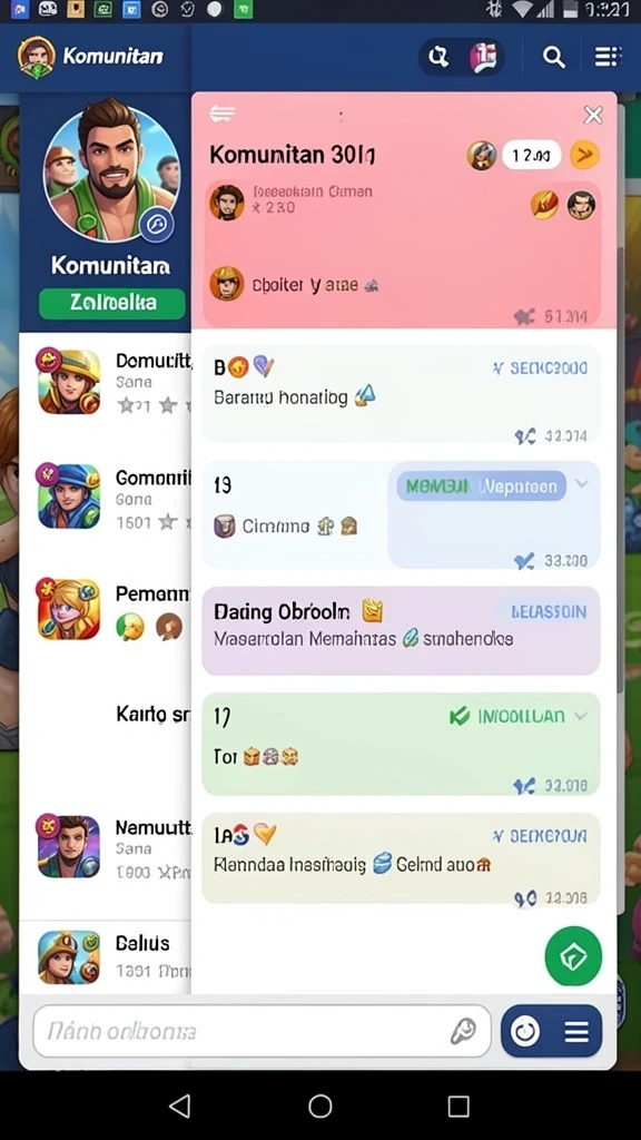 Tampilan antarmuka yang menarik dan mudah digunakan.