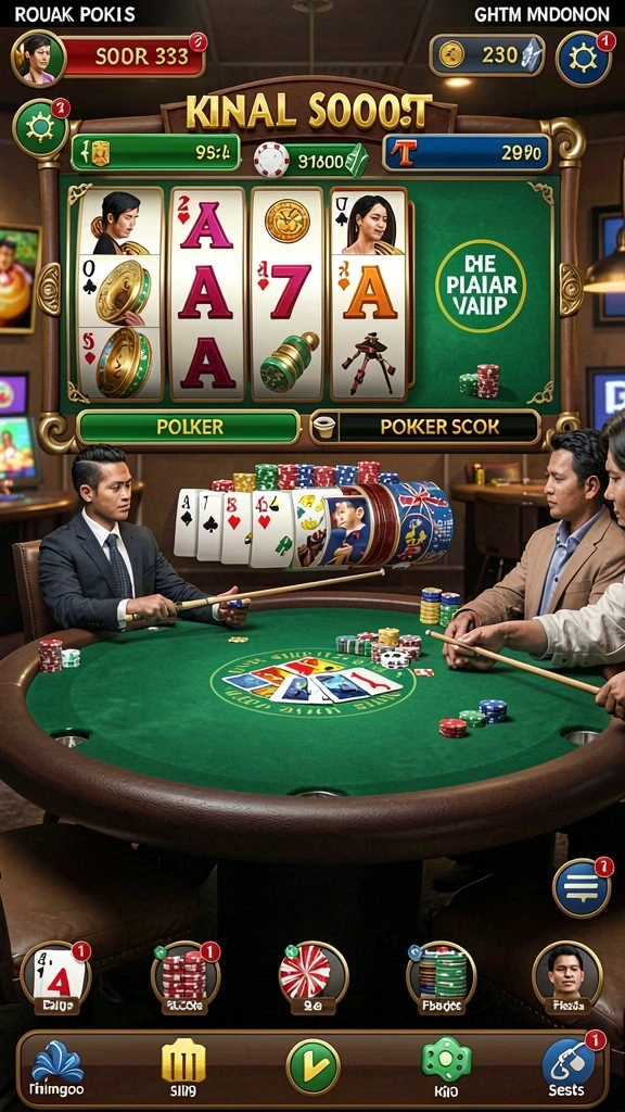 Tangkapan layar memperlihatkan fitur multiplayer yang seru.