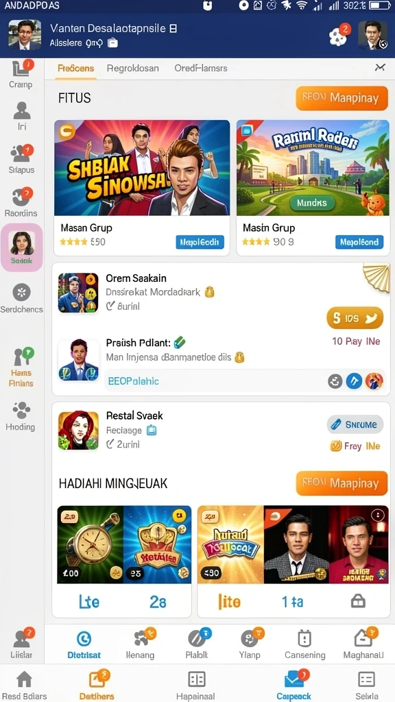 Tantangan baru yang menantang bagi para pemain.