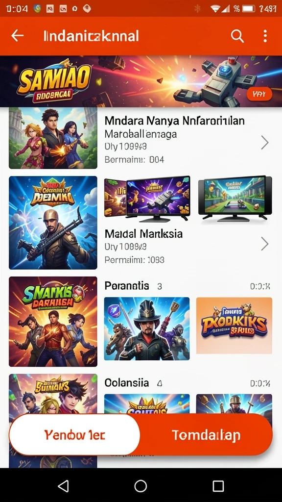 Tampilan antarmuka yang ramah pengguna.