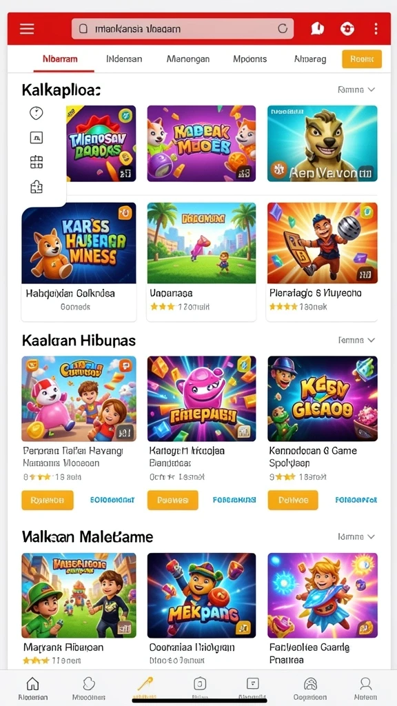 Tangkapan layar menunjukkan karakter utama dalam aksi.