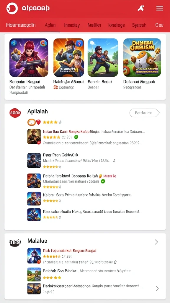 Karakter unik dengan desain yang menarik.