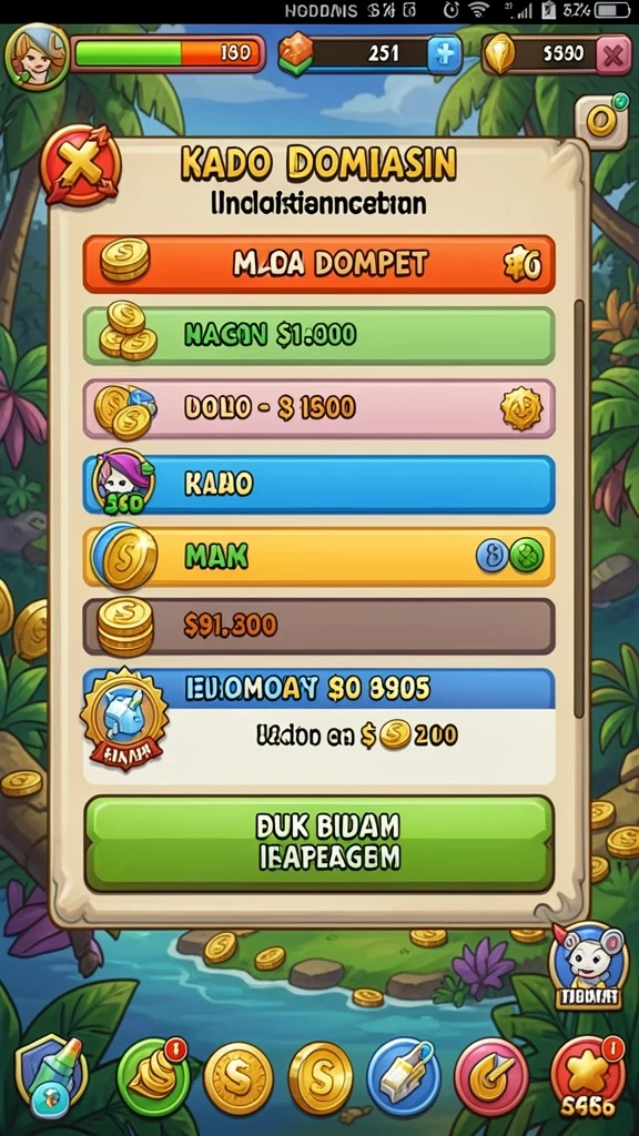 Karakter utama dalam aksi bertarung.