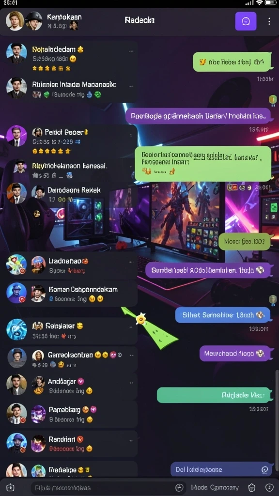 Beragam senjata yang dapat digunakan dalam permainan.
