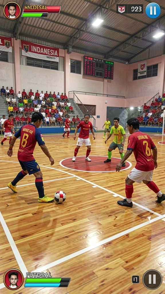Pengaturan permainan yang mudah dipahami.