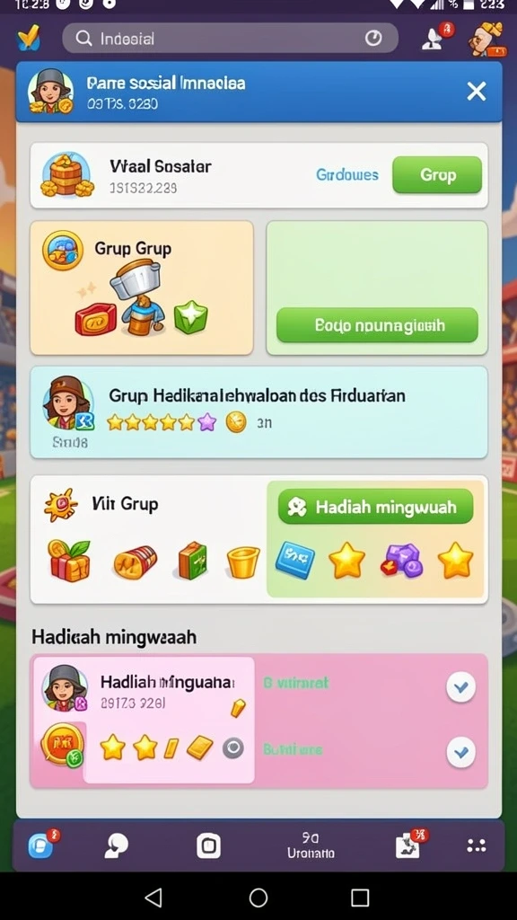 Berbagai pilihan permainan judi yang seru.