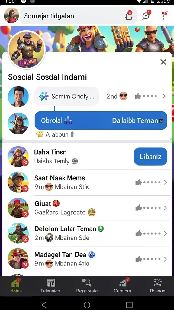 Tampilan antarmuka yang menarik dan mudah digunakan.