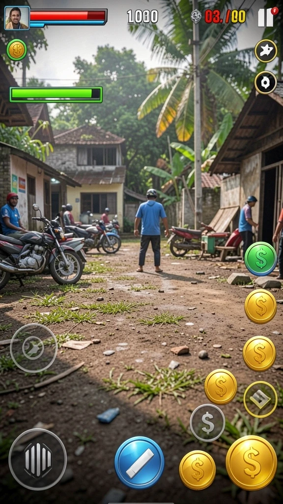 Gameplay yang mendebarkan dengan berbagai tantangan.
