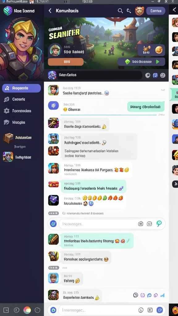 Tangkapan layar menampilkan grafis permainan yang menawan.
